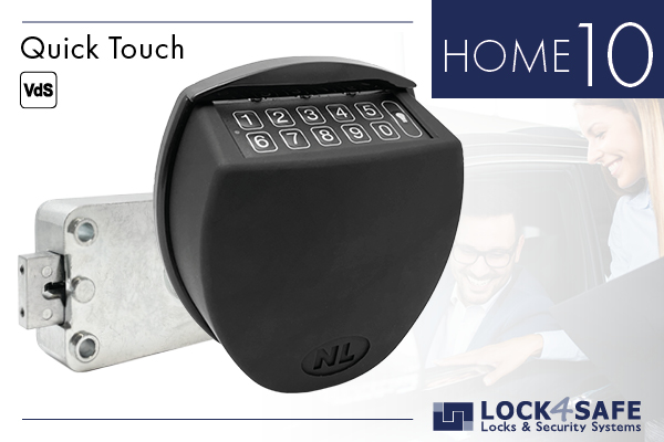 QuickTouch-Tastatur mit Motorschloss (HOME 10)