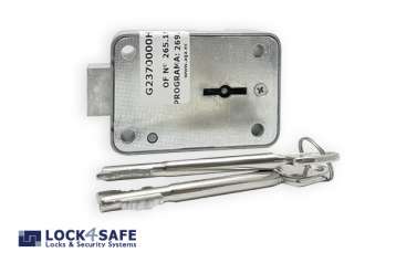 Changeover key lock AGA237 incl. key set - Random Cut