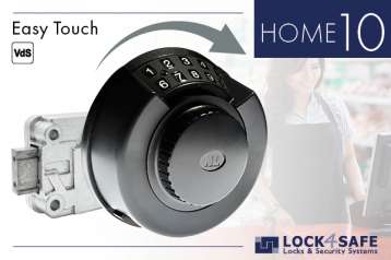 EasyTouch-Tastatur mit Straightbolt+Schloss (HOME 10)
