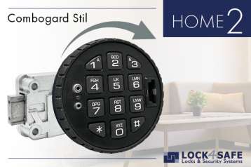 Tastatur ComboArt mit Straightbolt-Schloss HOME 2