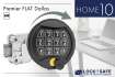 Premier Flat Dallas Tastatur mit Straightbolt-Schloss HOME 10