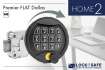 Premier Flat Dallas Tastatur mit Straightbolt-Schloss HOME 2