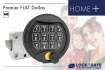 Premier Flat Dallas Tastatur mit Swingbolt-Schloss HOME Plus