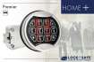 Premier-Tastatur Metall mit Motorschloss HOME Plus