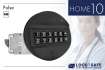 Pulse-Tastatur Schwarz mit Swingbolt-Schloss HOME 10