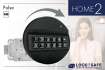 Pulse-Tastatur Kunststoff mit Straightbolt-Schloss HOME 2