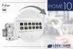 Pulse-Tastatur Chrom mit Straightbolt-Schloss HOME 10
